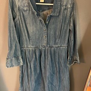 Levi's Blue Denim Dress Small